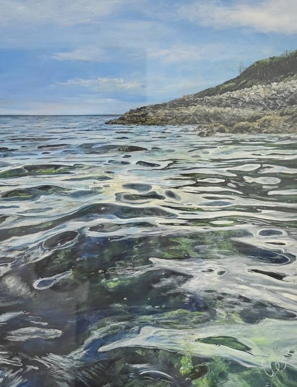 - Board on Acrylic, Painting by Georgie Harrison, measuring 49 x 39 cm (H x W) framed at 64 x 54 cm £695